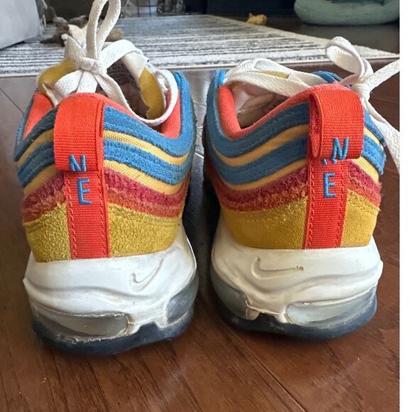 Nike Air Max 97 BVRTN OR Multicolor Running Shoes Men's Size - Picture 4 of 10